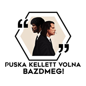 Puska kellett volna!-Gyerek kapucnis pulóver