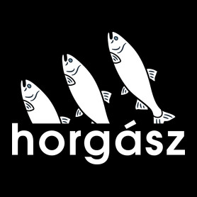 Horgász-Gyerek kapucnis pulóver