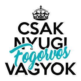 Fogorvos vagyok!-Gyerek kapucnis pulóver