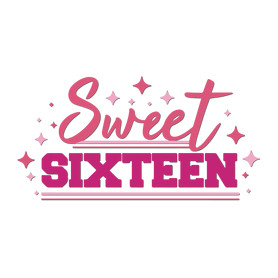 Sweet sixteen-Gyerek kapucnis pulóver