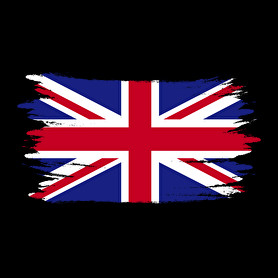 united kingdom flag -Gyerek kapucnis pulóver