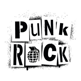 Punk Rock-Gyerek kapucnis pulóver