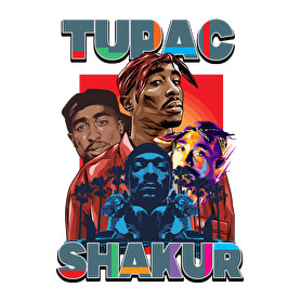 Tupac-Gyerek kapucnis pulóver