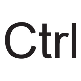 CTRL-Gyerek kapucnis pulóver