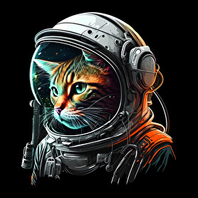 Space Cat-Gyerek kapucnis pulóver