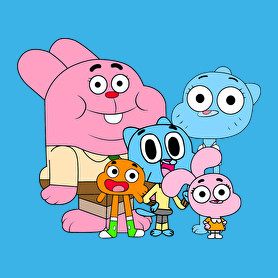 The Amazing World of Gumball-Gyerek kapucnis pulóver