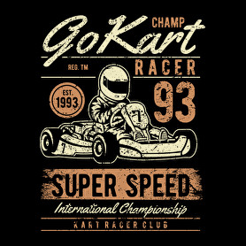 gokart-Gyerek kapucnis pulóver