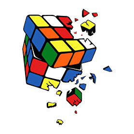 RubikCube Broke-Gyerek kapucnis pulóver