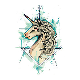 Painted Unicorn-Gyerek kapucnis pulóver