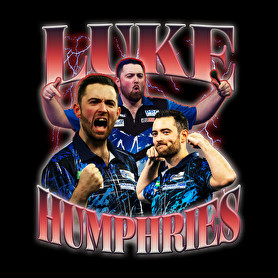 Luke Humphries - darts-Női V-nyakú póló