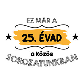 Közös sorozatunk - Évforduló-Női V-nyakú póló