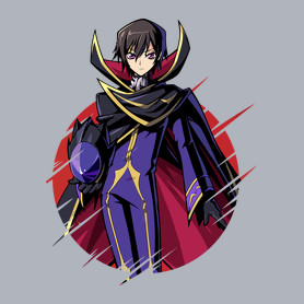 Lelouch CG-Női V-nyakú póló