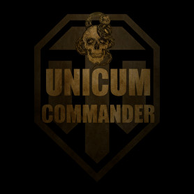 UNICUM COMMANDER-Női V-nyakú póló