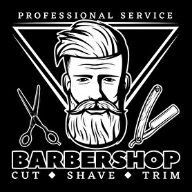 Barbershop 4-Női V-nyakú póló