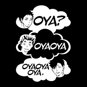 Oya? Oya Oya!-Női V-nyakú póló