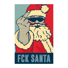 FCK SANTA-Női V-nyakú póló