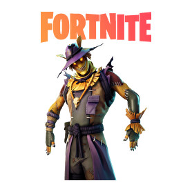 Scarecrow Fortnite-Női V-nyakú póló