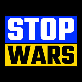 STOP WARS 2-Női V-nyakú póló