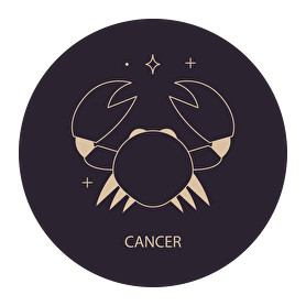 Cancer - Rák-Női V-nyakú póló