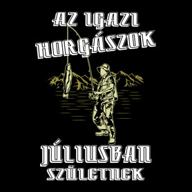 Júliusi horgász-Női V-nyakú póló