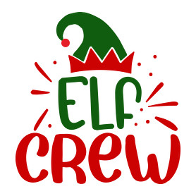 Elf crew-Női V-nyakú póló