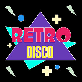 Retro disco -Női hosszú ujjú póló