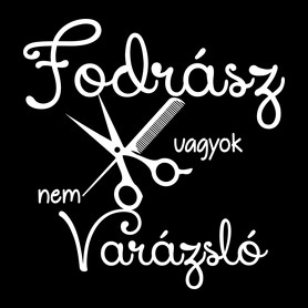 Fodrász vagyok, nem varázsló-Női hosszú ujjú póló