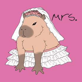 Mrs. Capybara-Női hosszú ujjú póló