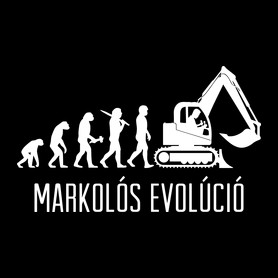 Markolós evolúció-Női hosszú ujjú póló