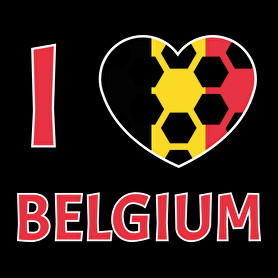 I love Belgium-Női hosszú ujjú póló