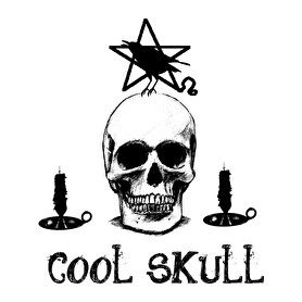 cool skull-Női hosszú ujjú póló