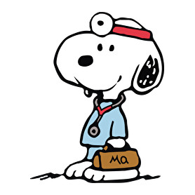 Snoopy doki-Női hosszú ujjú póló