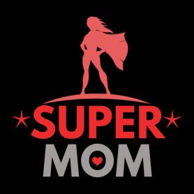 supermom2-Női hosszú ujjú póló