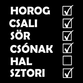 Csak hal nincs-Női hosszú ujjú póló