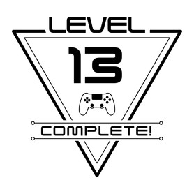 level-complete-13-black-Női hosszú ujjú póló