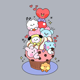 BT21-Női hosszú ujjú póló