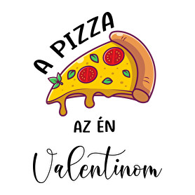 Pizza Valentin nap-Női hosszú ujjú póló