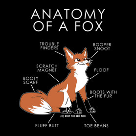 Anatomy of a fox-Gyerek póló