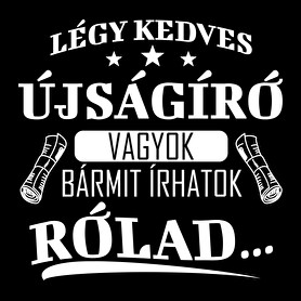 Újságíró vagyok-Gyerek póló