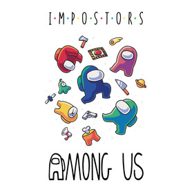 Among us - impostors among us-Gyerek póló