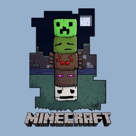 Minecraft-Gyerek póló