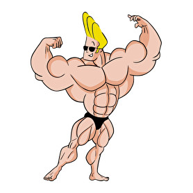 Johnny Bravo-Gyerek póló