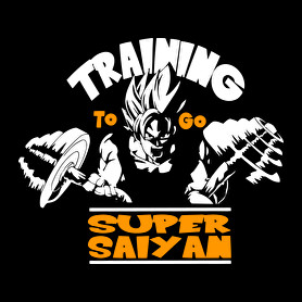 Dragon ball - Training to go Super Saiyan-Gyerek póló