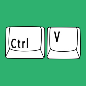 CTRL V-Gyerek póló