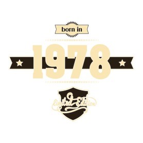 born-in-1978-cream-choco-Gyerek póló