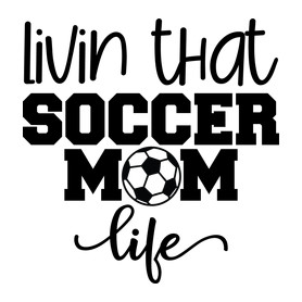 Livin that soccer mom life-Párnahuzat, Díszpárnahuzat