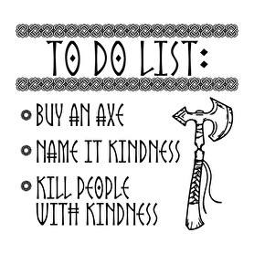 To do list - viking-Párnahuzat, Díszpárnahuzat