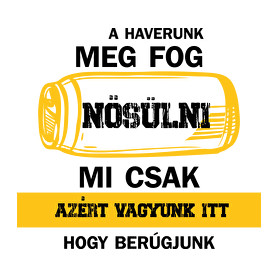 A haverunk meg fog nősülni - Fekete-Párnahuzat, Díszpárnahuzat