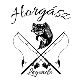 Horgász legenda -Párnahuzat, Díszpárnahuzat