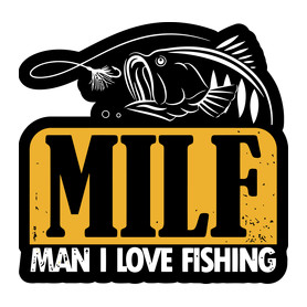 MILF - Man I Love Fishing-Párnahuzat, Díszpárnahuzat